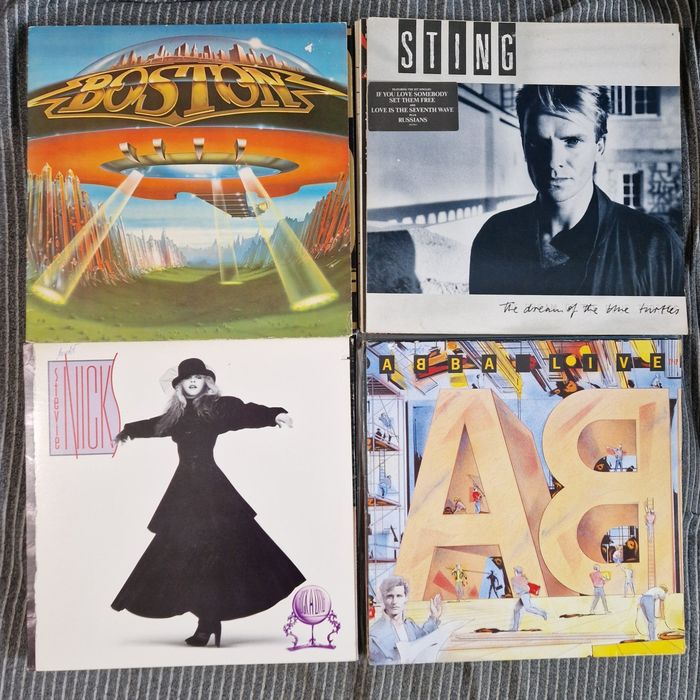 Płyta winyl Queen, Phil Collins, J.M Jarre- stan EX/VG++