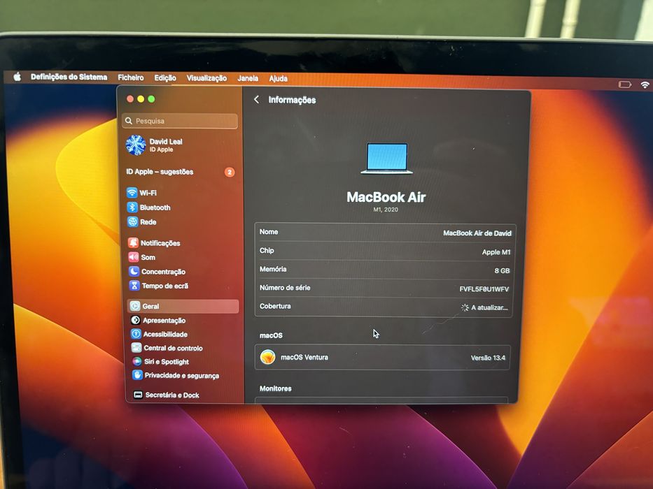 MacBook Air M1 – Excelente estado