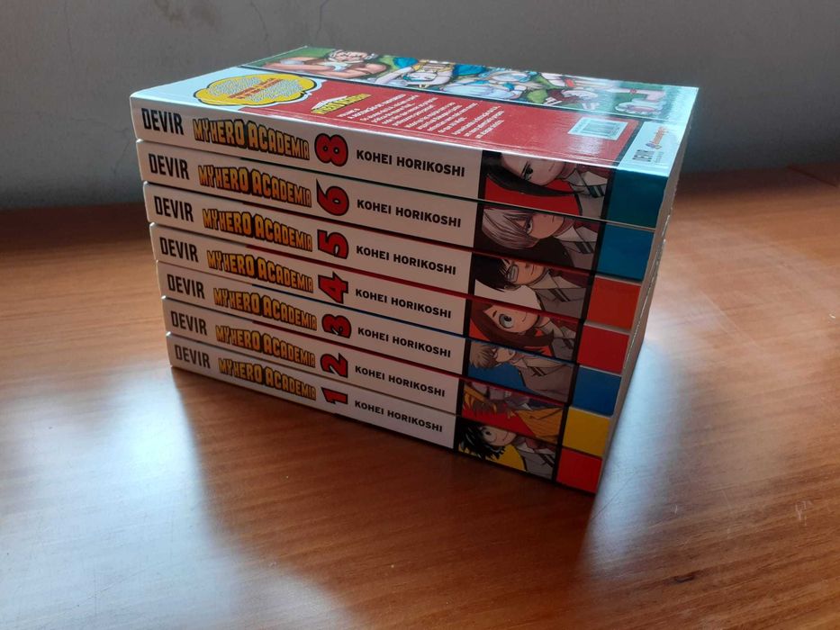 My Hero Academia, [1-6] & [8], 30€