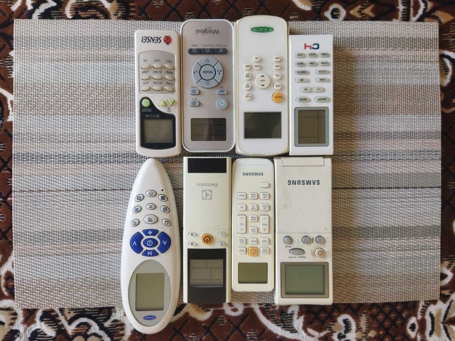 Пульт д\у для кондиционера СН,Samsung,Electrolux,Carrier,Whirlpool,AEG.