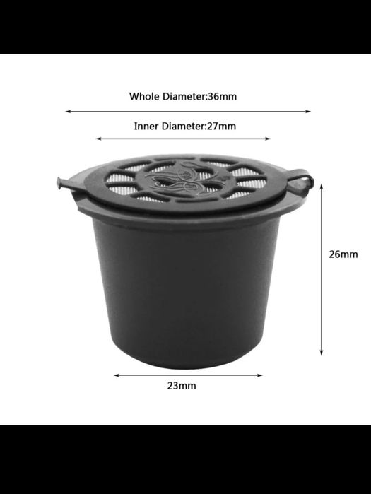Pack 7 cápsulas reutilizáveis Nespresso