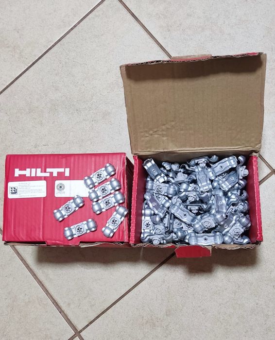 Кліпса кріплення  HILTI X-DFB 7 MX, і X-DFB 11 MX двійний зажим, оригі