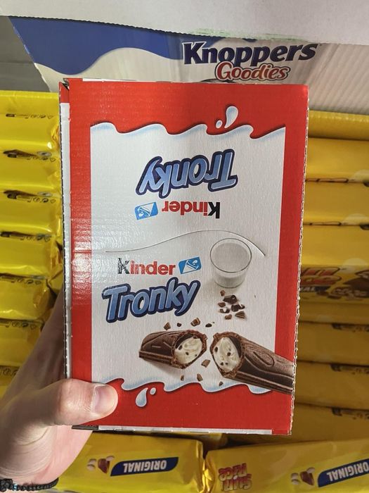 Батончики Кіндер Тронкі 18г / Kinder Tronky