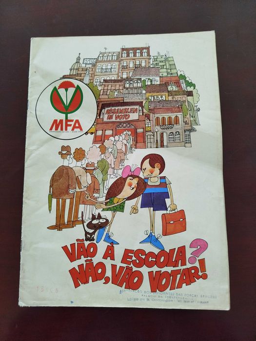 Rara Publicação em Banda Desenhada - MFA 1975