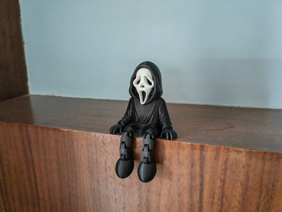 Figura de decoração Halloween com articulações