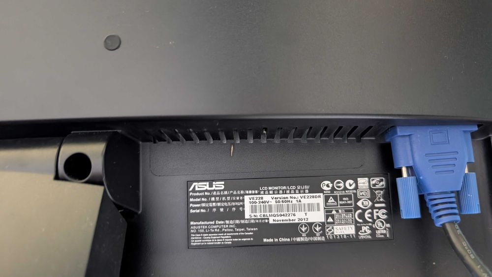 Monitor ASUS 22''64564265161345121