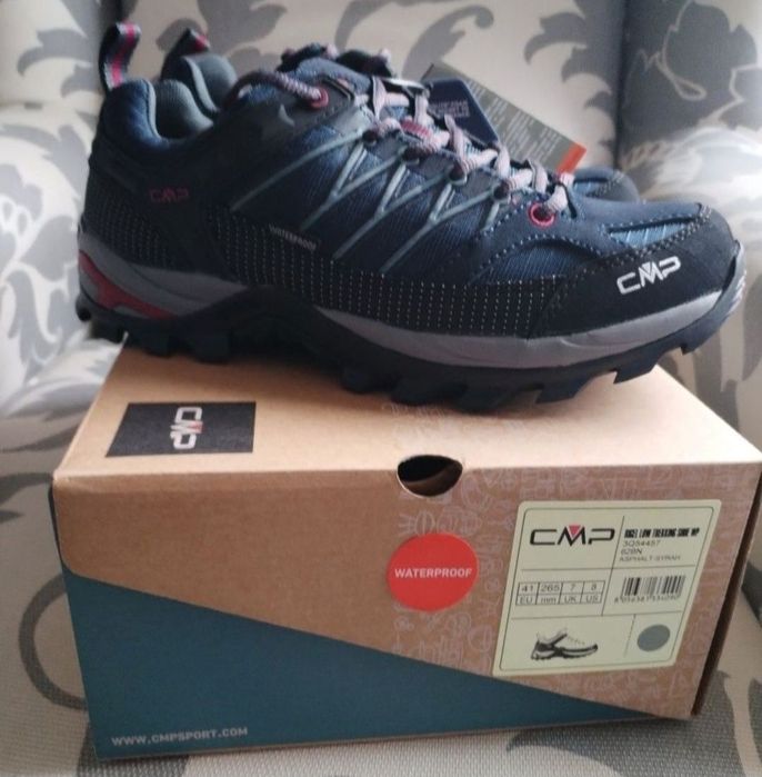 Buty męskie trekkingowe CMP Rigel Low WP r.41 okazja na prezent