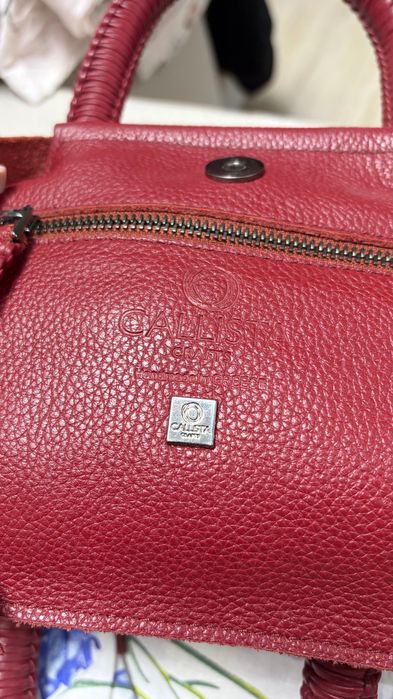 Сумка Callista Mini Tote зі шкіри, оригінал