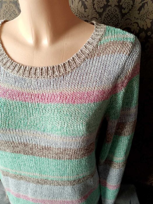 sweter w paski m