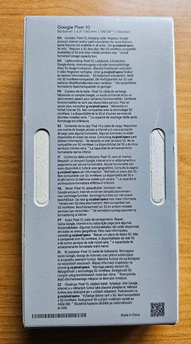 Google Pixel 10 128 GB