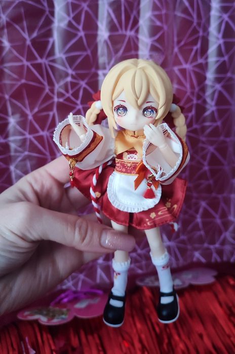 Шарнірна лялька киця  1/12 nagi beast
