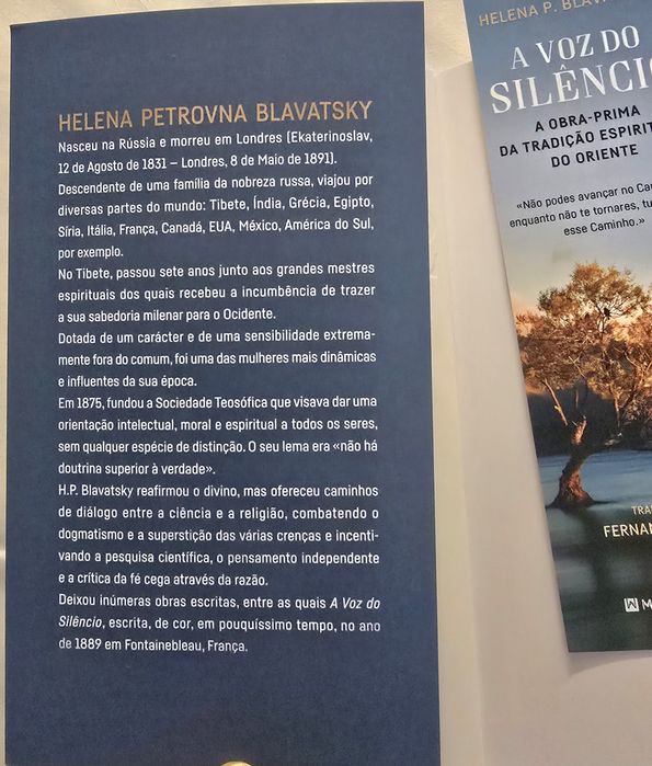 Livro A Voz do Silêncio