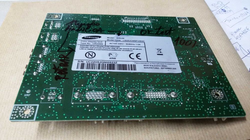 bn41..00880a mainboard monitor tft samsung ls22ucwsfv