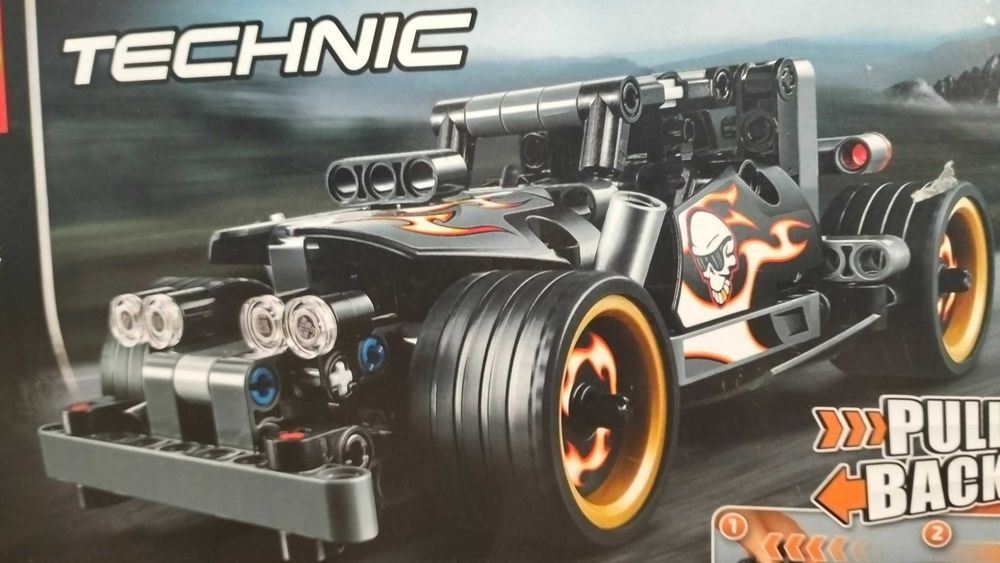LEGO Technic 42046 Getaway Racer Wyścigówka zbiegów z 2016 r