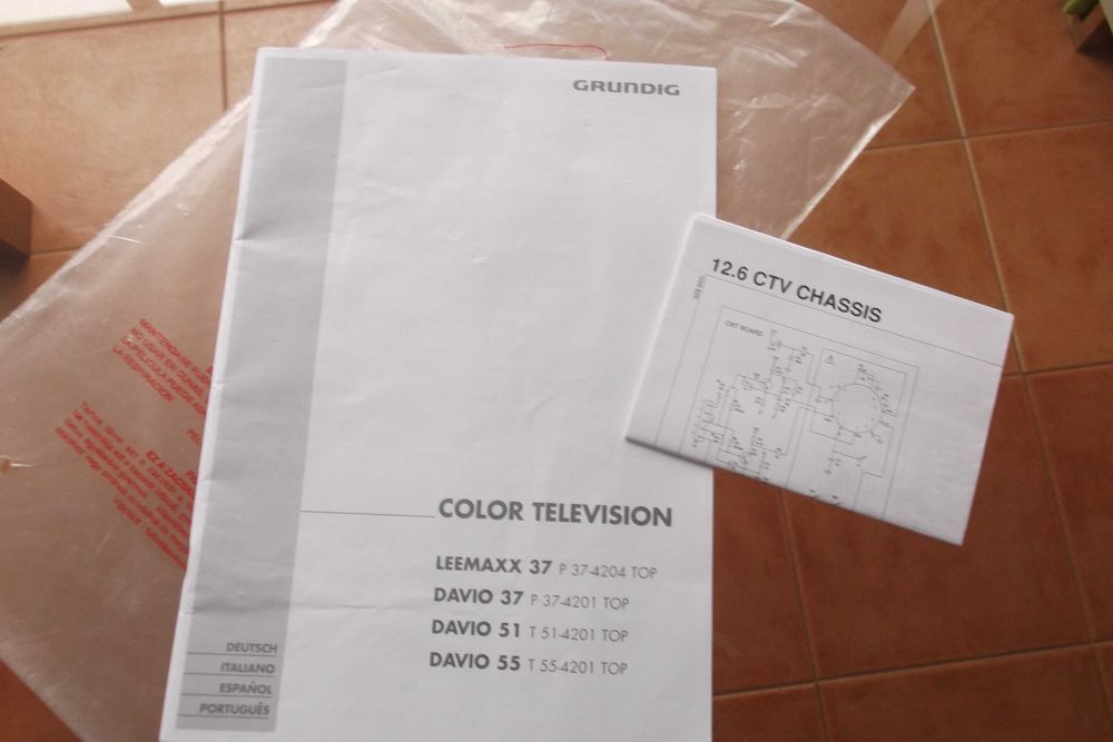 Televisão GRUNDIG Davio