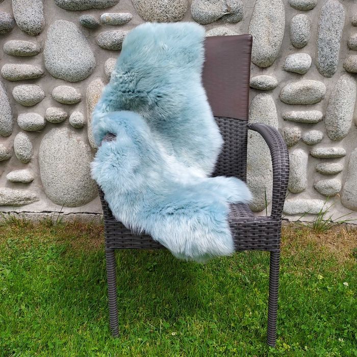 Skóra Owcza Kolor Miętowy Naturalne Skóry Owcze PRODUCENT