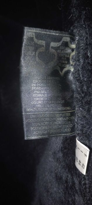 Kożuszek marki C&A z naturalnej skóry zamszowej (ircha)OBNIŻKA CENY