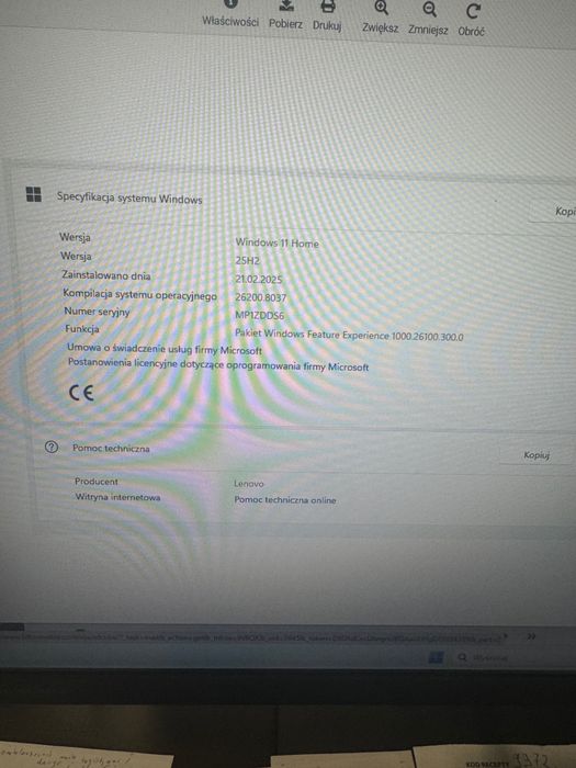 Komputer Lenovo all in one