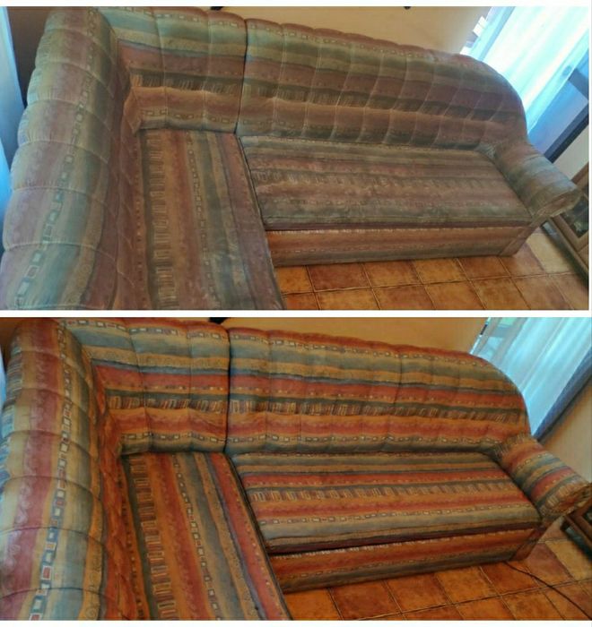 Pranie czyszczenie tapicerki meblowej narożnika kanapy cały powiat