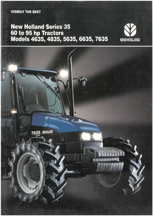 Instrukcja obsługi New Holland Ford seria - 35 5635