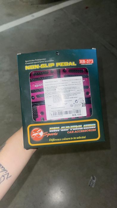 Capa de pedais automóvel manual