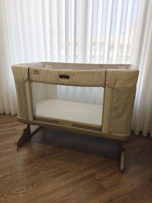 Berço Co-Sleeping Chicco Next2Me + Resguardo Impermeável + 3 Lençóis