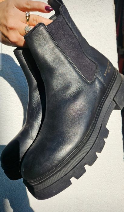 Nowe buty botki Tommy Hilfiger roz 39 skóra naturalna
