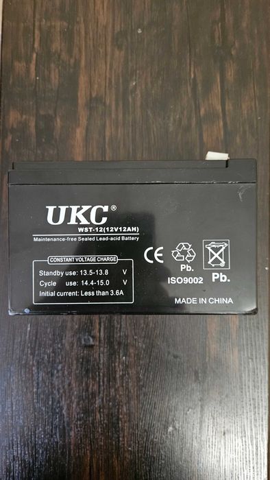 Акумуляторна батарея UKC 12V 12AH