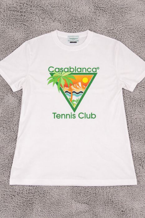 T-shirt branca da CasaBlanca