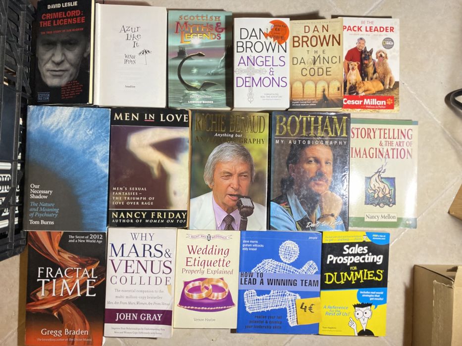 Vários Livros em Inglês - Capa mole e dura