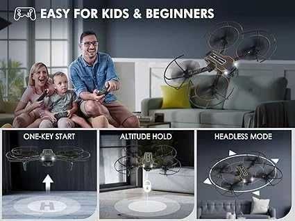 Dron Q10 Mini z kamerą składany QUADROCOPTER FPV 1080 HD