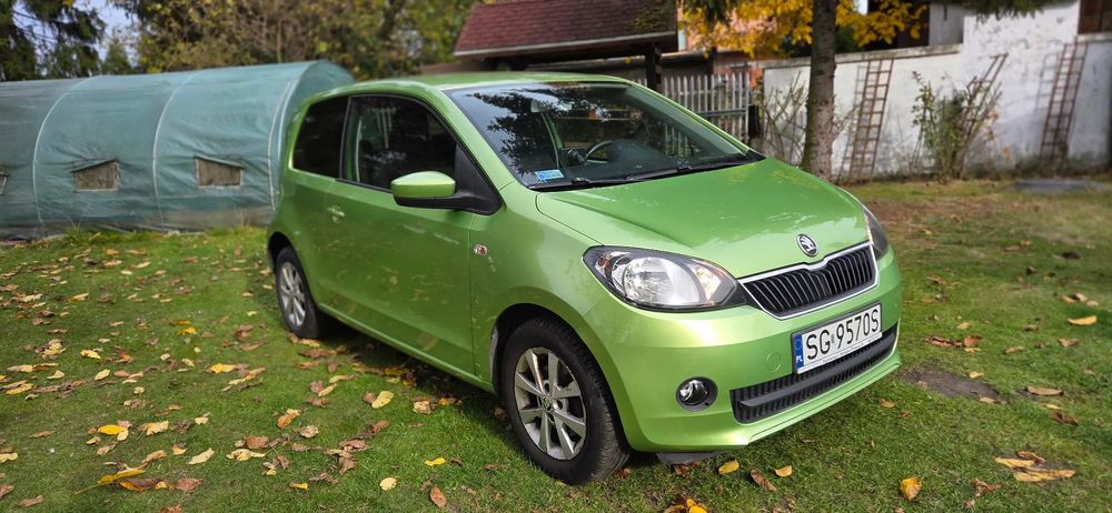 Skoda Citigo CityGO 1.0 klimatyzacja czujniki cofania grzane fotele full Salon PL