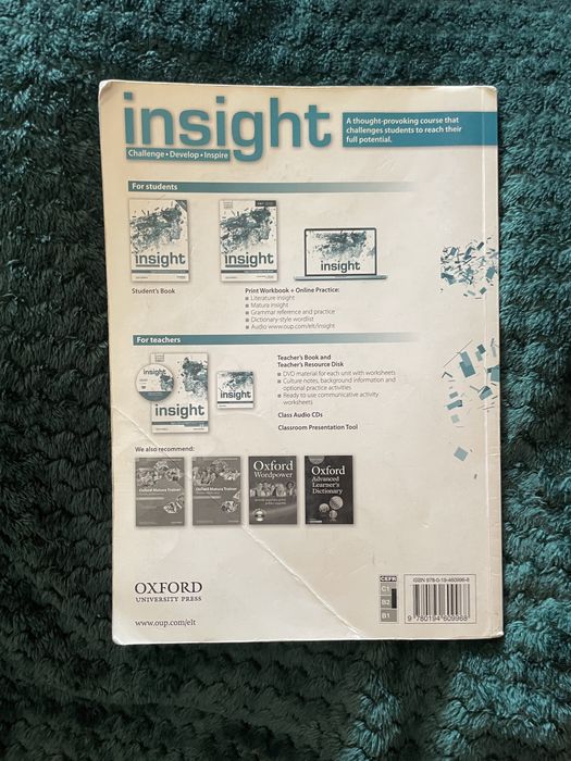 Insight upper-intermediate workbook