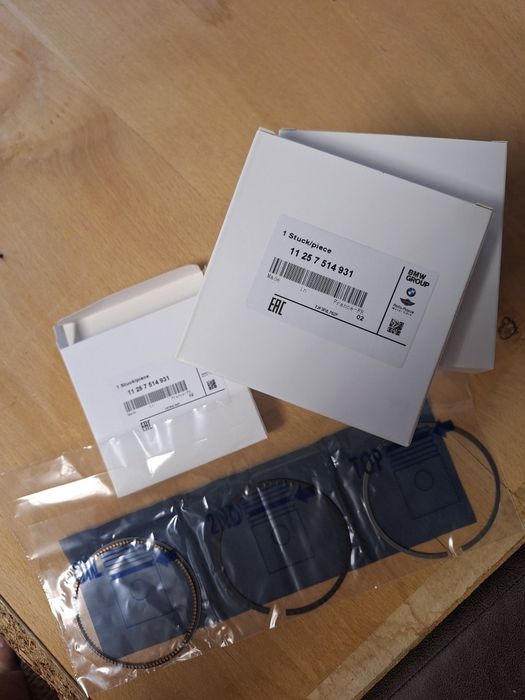 Кольца поршневые n62b44 bmw e53 e65 e63 e60