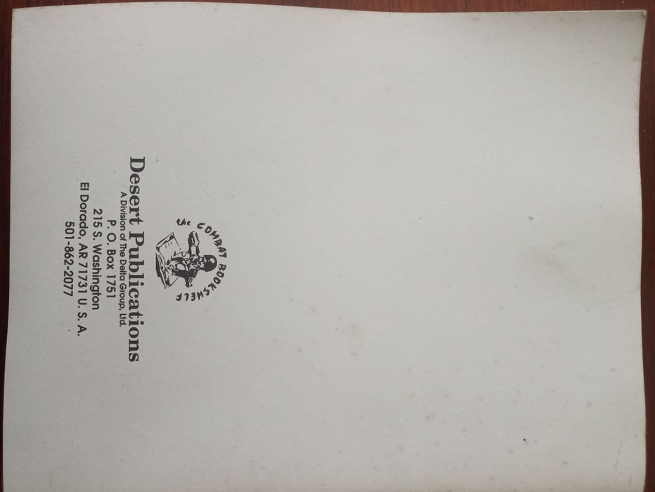 Livro manual carabina M16