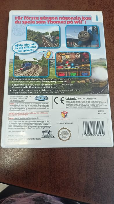 Gra Nintendo Wii: Tomek i Przyjaciele