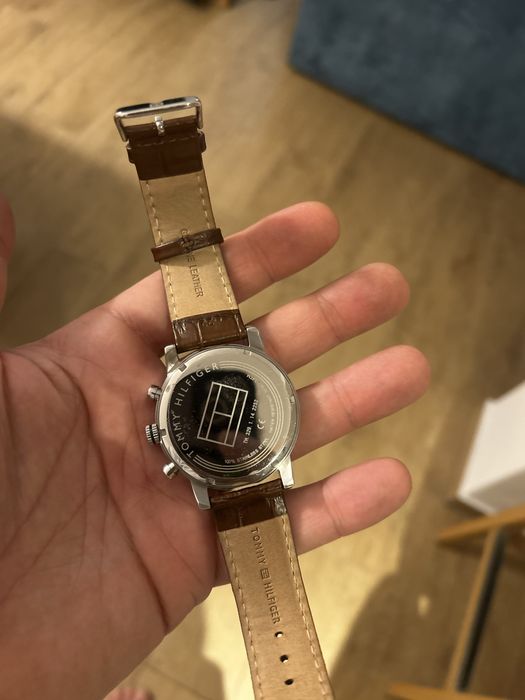 Zegarek Tommy Hilfiger + box, pieczęć jubilera, zestaw. Nowa bateria