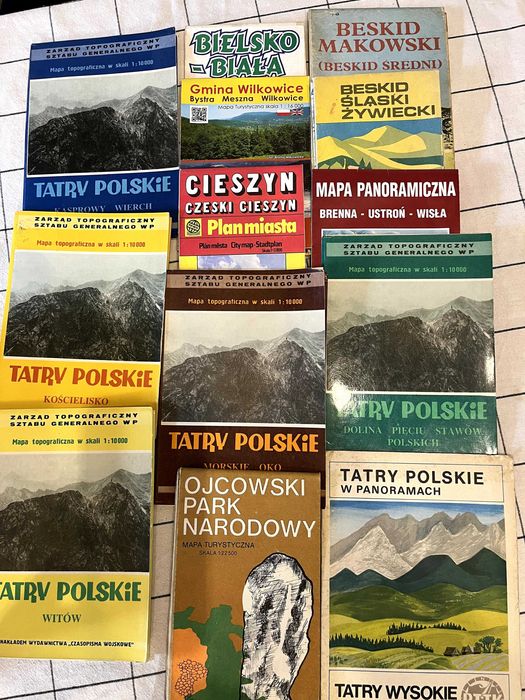 Tatry, Beskidy, PPWK, Vintag  20 zł za wszystkie
