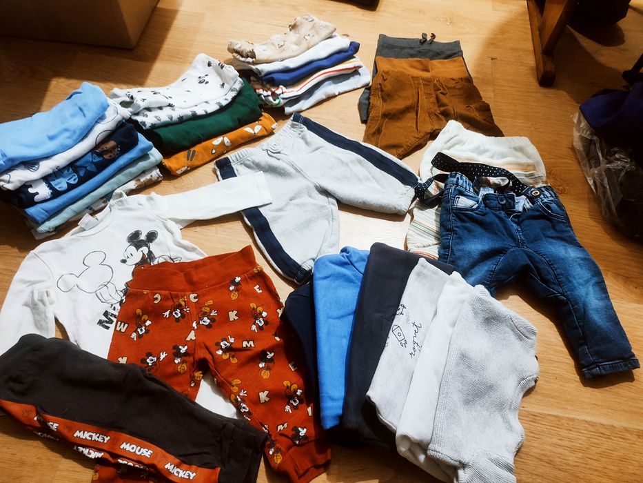 Mega paka 62 68 ubranka niemowlęce