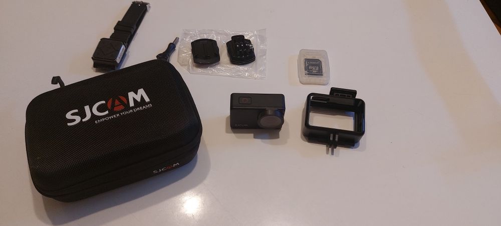 SJCAM SJ10 Pro 4k vários acessórios