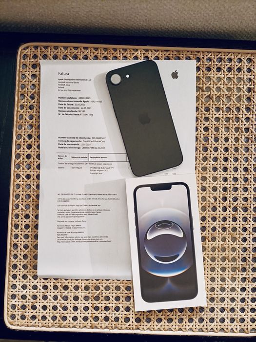 Iphone 16e 256GB fatura
