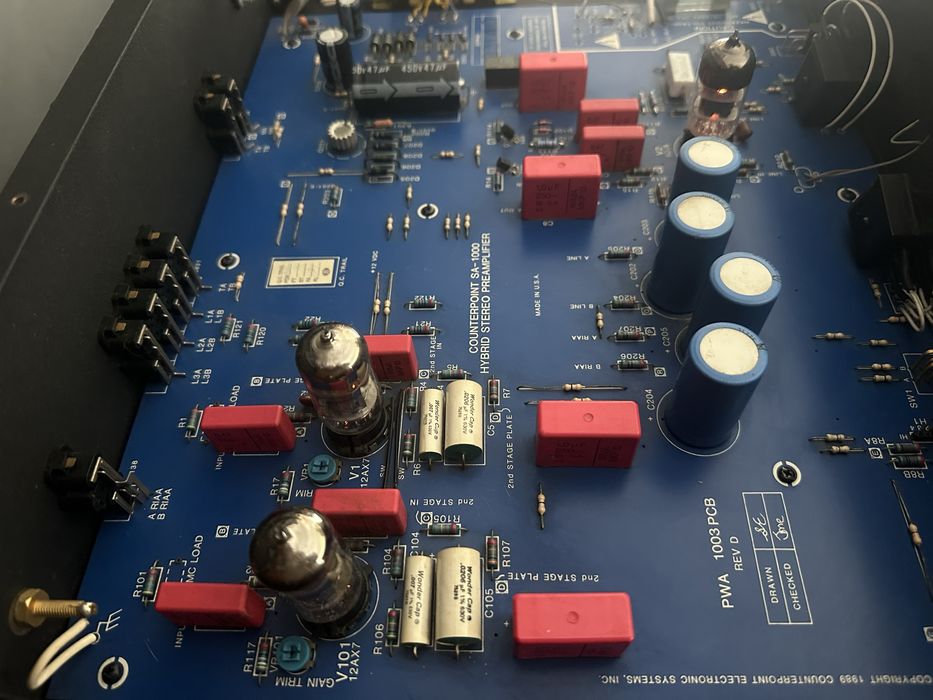 Counterpoint SA-1000 Dual Channel Hybrid Preamplfier