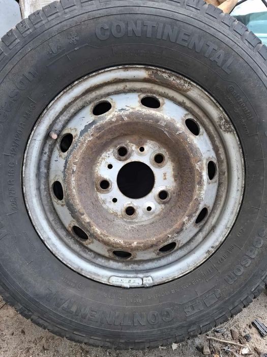 KOŁO ZAPASOWE ZAPAS FIAT DUCATO BOXER JUMPER R16 225/75 R16C FELGA STALOWA