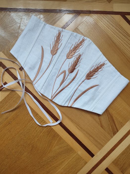 Корсет з колосками