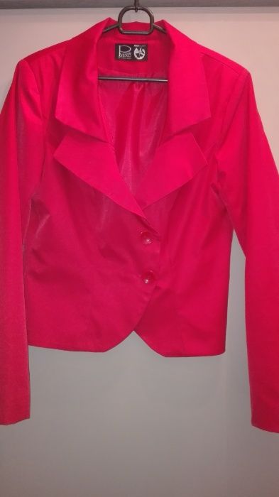 Ryłko czerwona marynarka żakiet 38