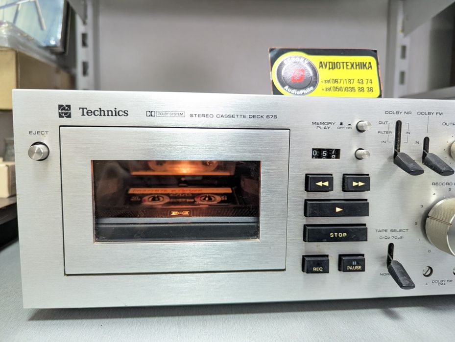 ТОП Technics RS-676USD. Stereo Cassette Deck. Вес 11 кг. JAPAN