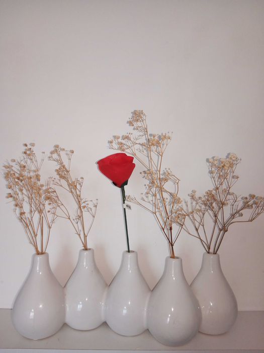 jarras juntas para flores