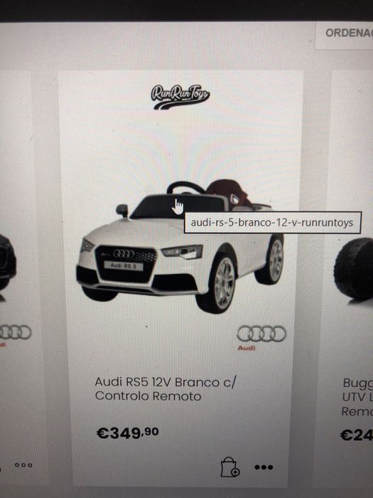Carro eletrico crianca