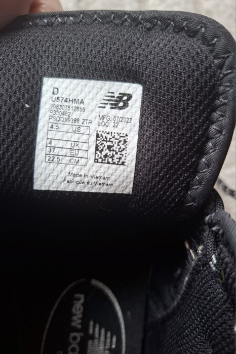 Buty sneakersy wysokie damskie New Balance