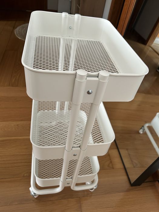Carrinho branco RASKOG IKEA